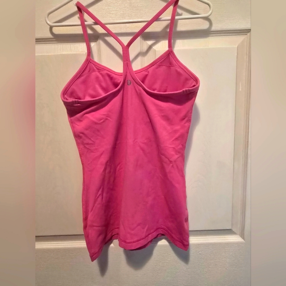 Lululemon Women's Pink Strappy Top